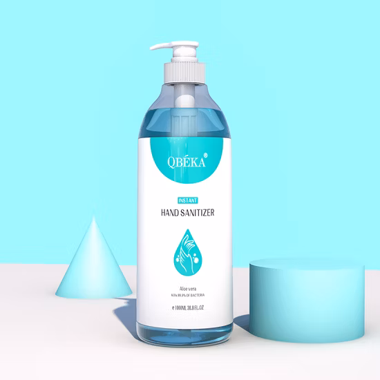 Gel disinfettante per le mani istantaneo con alcol al 75% da 100/300/500 ml Il lavaggio delle mani uccide il 99,9% dei germi